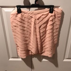 New York and Co pink skirt